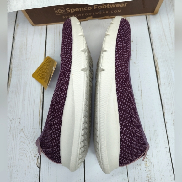 Spenco Wide Width Daily Stretch Batik Flats - Picture 8 of 13